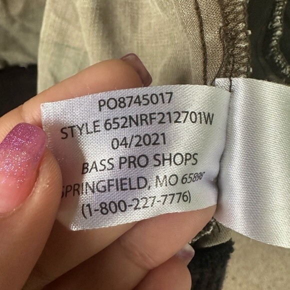 Natural Reflections Camo Chambray Like Ribbed Knit Trim Bomber Jacket Pockets S - Picture 8 of 10